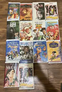 Disney VHS movies - Kids