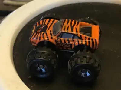 Micro-Machines Ferrari 308 Bigfoot 4x4 Tiger Black and Orange, View more