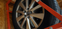 17 inch OEM Mazda rims, Pirelli tires and TPMS sensors