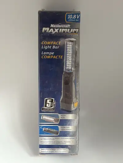 Brand new. Still sealed with original shrink wrap. Compact Lithium-ion Battery - Extra power without...