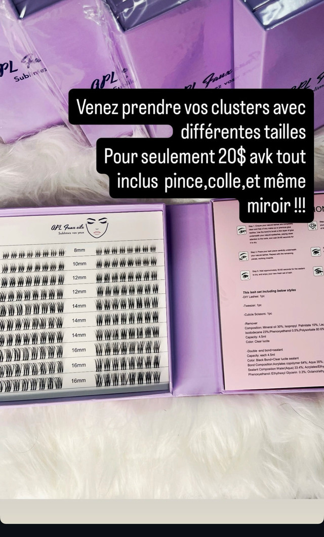 Faux cils dans Autre  à Longueuil/Rive Sud