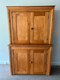 Antique Pine Cupboard / Armoire