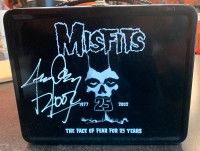 MISFITS Lunchbox 25th Anniversary NECA Signed Jerry Only Punk
