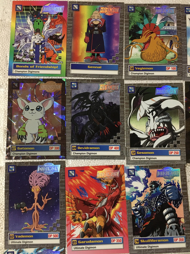 Vintage ultimate and champion digimon cards 2000 1999 in Arts & Collectibles in Mississauga / Peel Region - Image 2