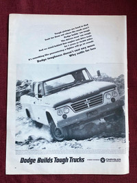 1965 Dodge Trucks Original Ad