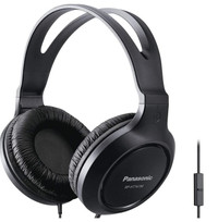 Panasonic Lightweight Over The Ear Wired Headphones with Microph