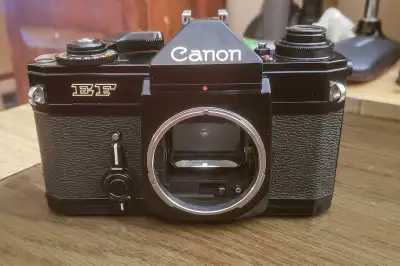 Canon FD EF Body/50 f1.4 lens 1970s, View more