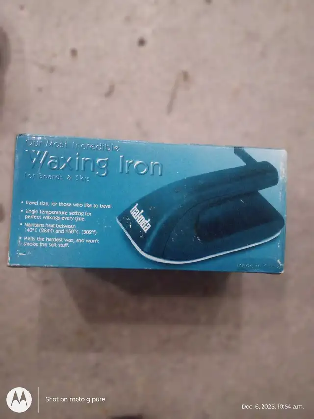 waxing iron for skis and snowboards in Ski in Vernon - Image 4
