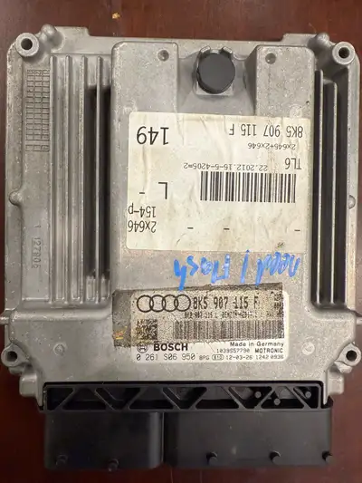13-16 AUDI A4 Engine Control Module Computer ECU ECM PCM - Part number :8K5 907 115 F Used part , ne...