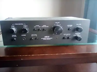 vintage akai stereo system, View more