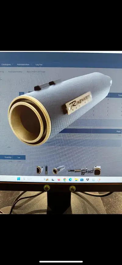 I am selling a pair of Reinhart slip-on mufflers that came off my 2024 Road Glide with only 20km of...