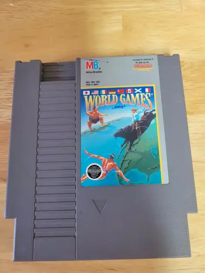 World Games For Nintendo NES 1986 Cartridge Only, View more