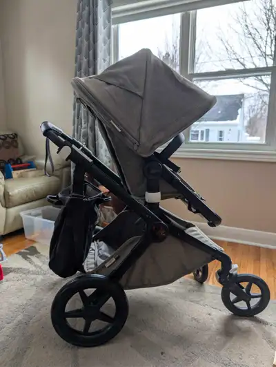 Bugaboo Fox 2 Bassinet and Convertible Stroller in Grey Melange, View more
