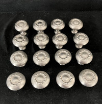 Set of 16 Amerock 1-1/4” Knobs in Satin Nickel Finish