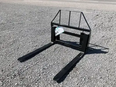 New pallet forks, $750 for 42" and $850 for 48". Have a 60" set but they are class 3, and $1250