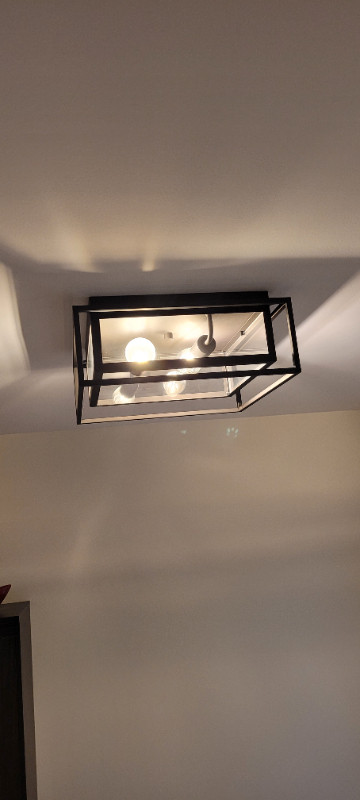 Flush mount light fixture in Indoor Lighting & Fans in Fredericton - Image 3