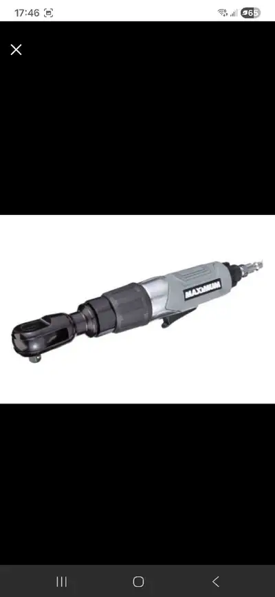 MAXIMUM 3/8-in Pneumatic Air Ratchet, View more