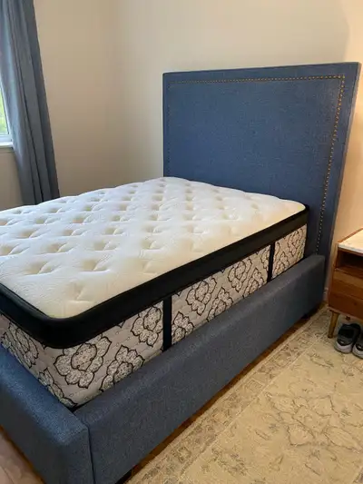 Bespoke Double Storage Bed made in Canada by order from Hammock Interiors Including Top Quality 15 i...