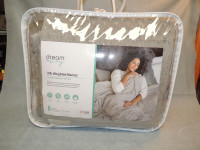 Dream Away Weighted Blanket.10lbs weight. c/w plush cover. NIC.