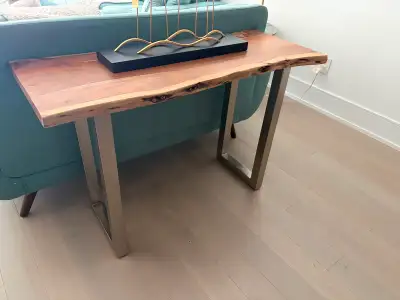 Live Edge Accent Table, View more