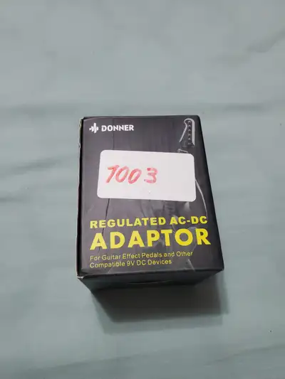 Donner DPA‑1 9V Guitar Pedal Power Supply + 5‑Way Daisy Chain, View more