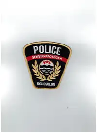 écusson Service de police du Roussillon (au Québec)