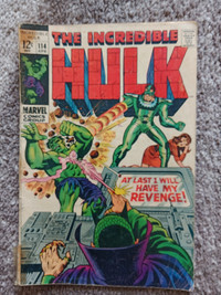 Incredible Hulk 114 Marvel Comics October 1969