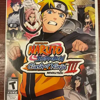 Naruto Shippuden Clash of Ninja III - Nintendo Wii, View more