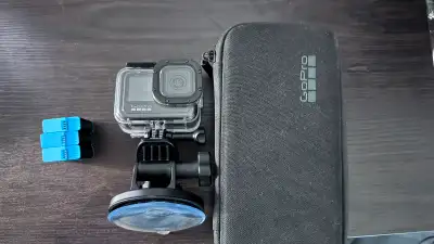 1. Camera 2. Car mount protective case 3. 3x batteries 4. Charger You can check the price on Google,...