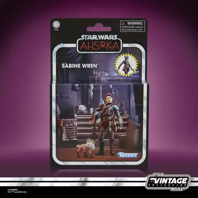 Star Wars the Vintage Collection Deluxe Sabine Wren figures from the Disney+ Ahsoka. New in packagin...