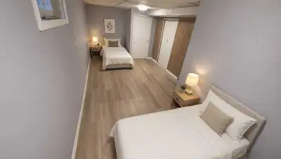 We have a bright, spacious basement room for rent in a quiet, friendly shared home—just minutes from...