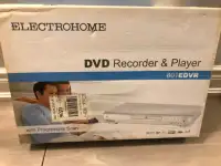 Electrohome DVD Recorder with REMOTE New /old stock Open Box