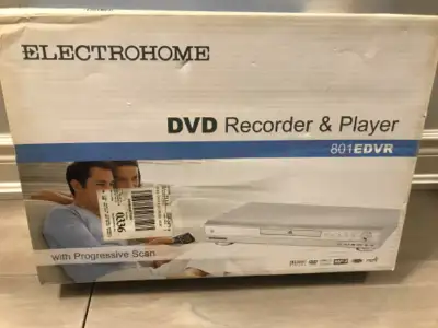 Electrohome DVD Recorder with REMOTE New /old stock Open Box, View more