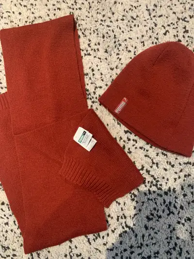 Puma hat & scarf  , View more