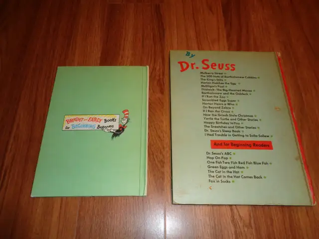 Dr Seuss books in Children & Young Adult in Mississauga / Peel Region - Image 3