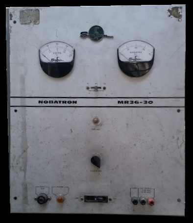 Nobatron High Current Variable Voltage DC Power Supply - For repair - For parts - Variable Voltage 5...