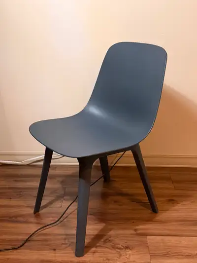 IKEA blue dining chair $20, View more