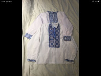 Young Boys’ Ukrainian Embroidered Shirts - Lower Shirt is SOLD!