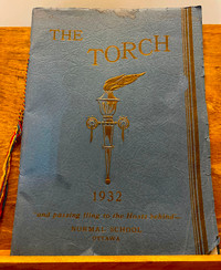 The Torch 1932 Ottawa Normal school