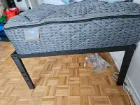 Twin Bed matress and frame