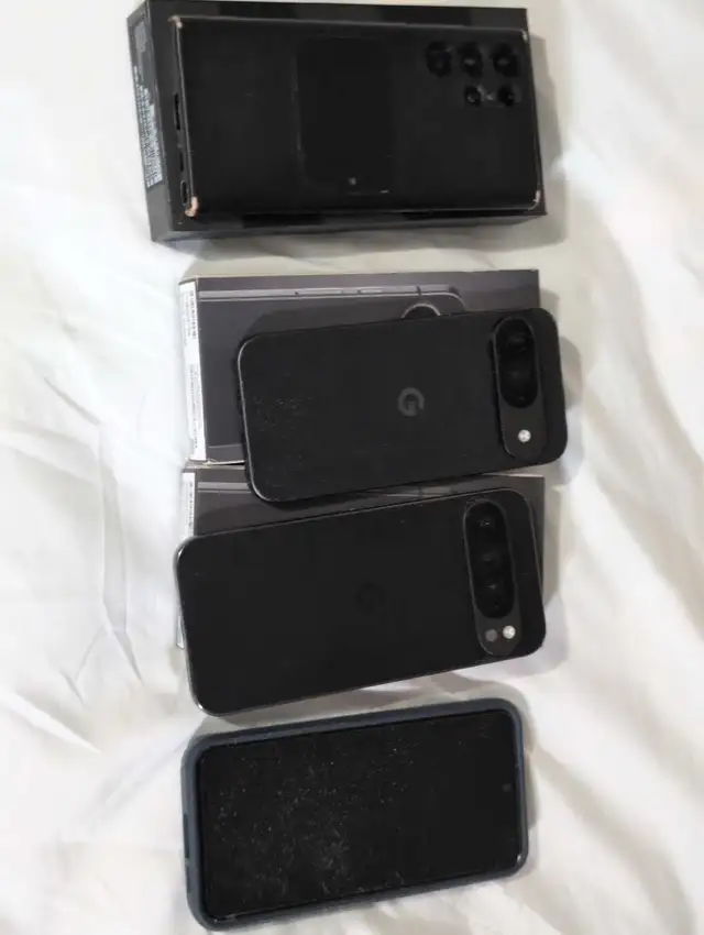 s22 Ultras$450,s23$500pixel 9$690 pixel 9 XL$850smartphones in Cell Phones in Edmundston - Image 3
