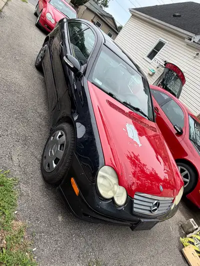 2005 supercharged c230 coupe, was going to turn it into a drift car and lost interest, looking to tr...