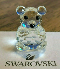 SWAROVSKI Crystal Figurine  MINI BEAR (USA ONLY) Version