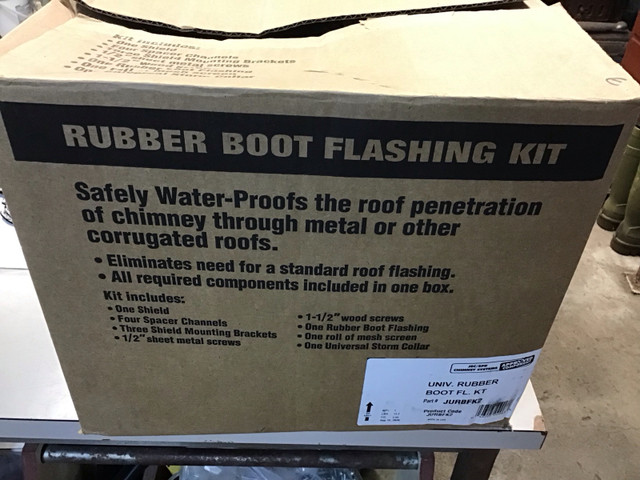 Chimney Rubber Boot Flasing Kit  dans Toiture  à Ouest de l’Île - Image 4