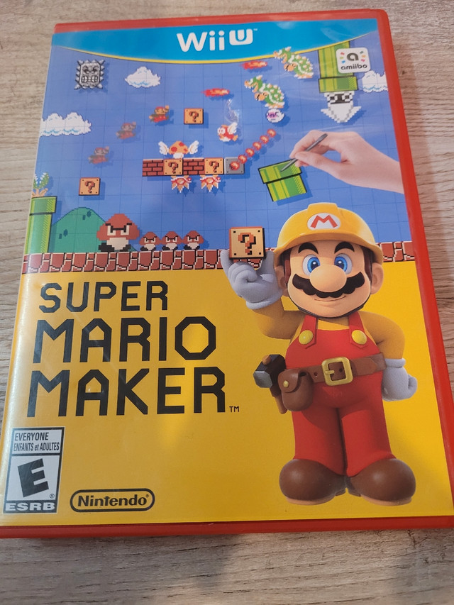 Super Mario Maker in Nintendo Wii U in Winnipeg