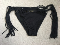 Victoria's Secret tassel tie side bikini bottom (size Large)