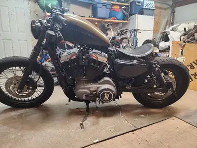 Selling my customized 2007 Sportster 1200 Nightster. Lots of mods on it making it definitely a one o...