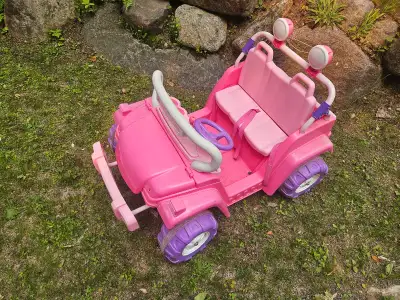 Voiture jeep rose pour enfants, View more