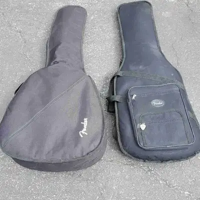 FENDER Guitar Cases $95 Each Electric and Acoustic Excellent new condition