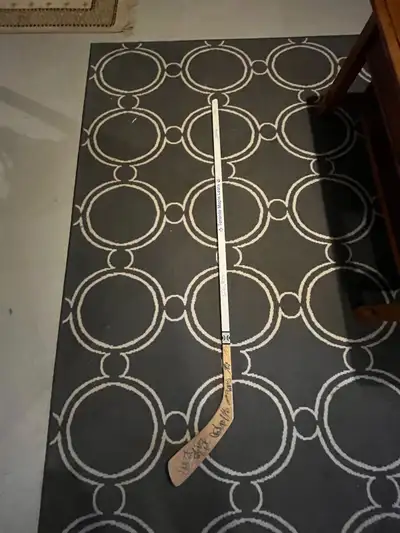 Autographed Toronto Maple Leafs Stick, View more